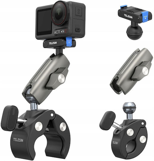 Telesin Action-Kamera-Stützbasen Fahrrad für DJI