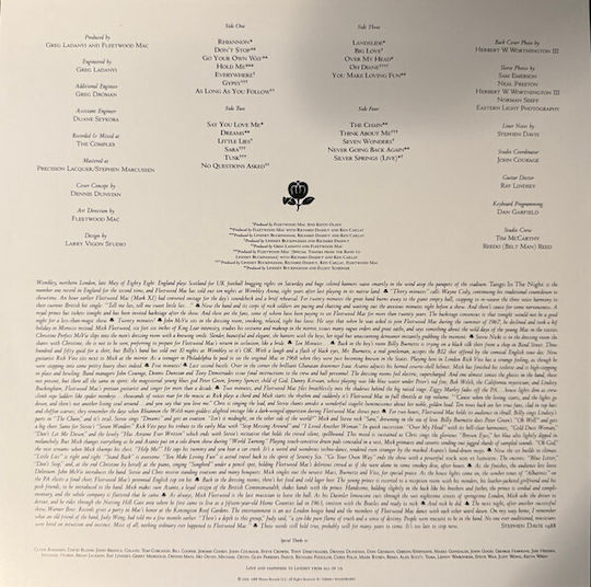 Fleetwood Mac Greatest Hits Deluxe Edition Vinyl