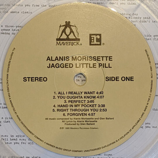 Alanis Morissette Jagged Little Pill Vinyl