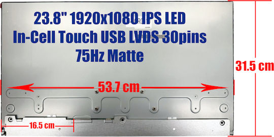 IPS / LED / Touch 1920x1080 Matte Laptop Monitor Lm238wf5-ssc1 1-SCR0810