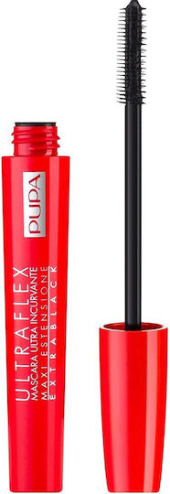 Pupa Ultraflex Маскара за Дължина 001 Интензивно черно 10мл