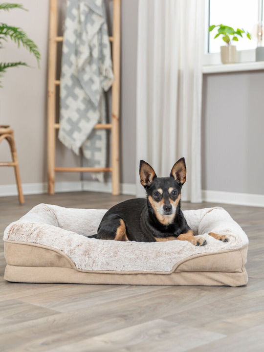 Pets Collection Κάλυμμα για Κρεβάτι Σκύλου Μπεζ 70x55εκ.