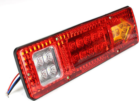 LED светлини за ремарке задна 2 броя 12-24V 30x8.5 см