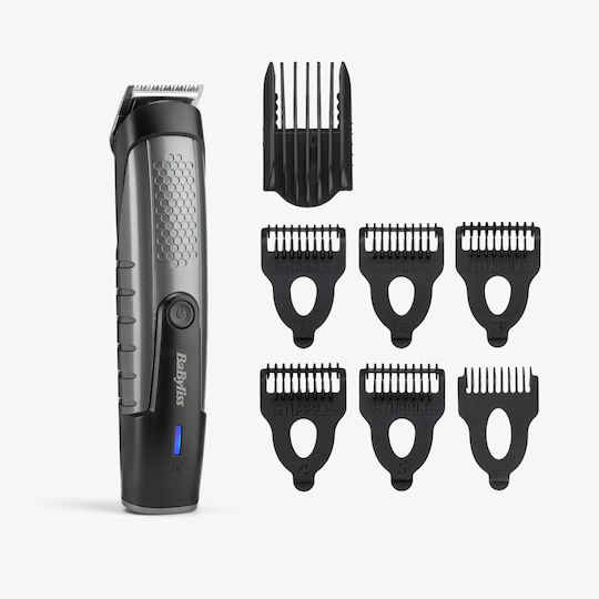 Babyliss Precision Pro Σετ Επαναφορτιζόμενης Κουρευτικής Μηχανής Γκρι T815E
