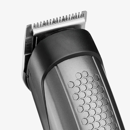 Babyliss Precision Pro Σετ Επαναφορτιζόμενης Κουρευτικής Μηχανής Γκρι T815E