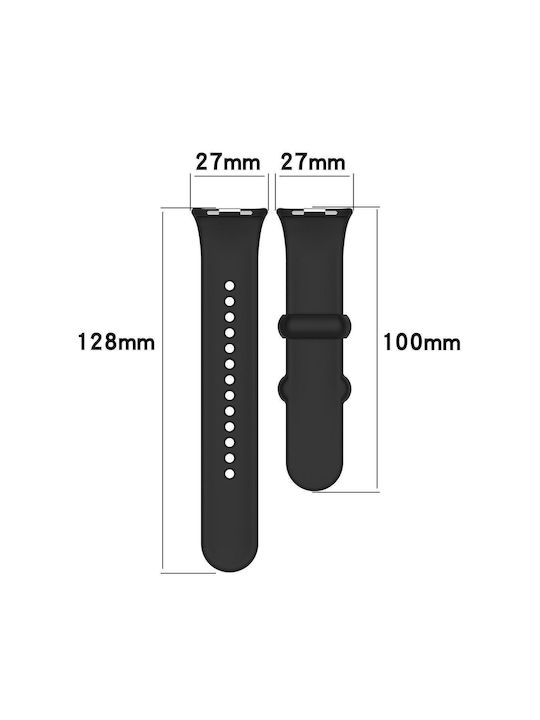 Redmi Watch 6 Watch 5 Watch 4 Xdfind Monochrome Black Silicone Buckle Purple