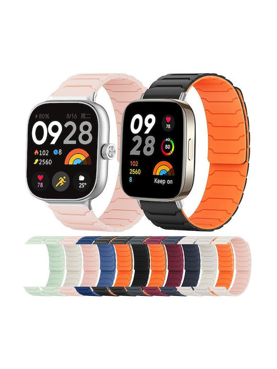 Xiaomi Band 10 Pro/9 Pro Redmi Watch 6 5 4 Xdfind Magnetic Silicone Watch Band Wine Red Xiaomi Band 10 Pro/9 Pro Redmi Watch 6 5 4 Xdfind Magnetic Silicone Watch Band Wine Red