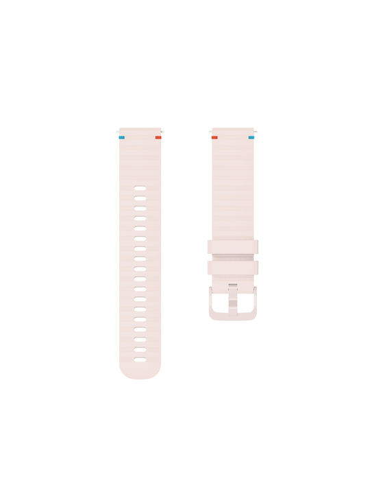 Garmin Venu 3s Silicone Embossed Wave Style 18mm Pink