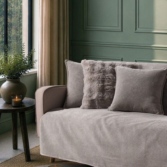 Teoran Pearl Рихтари Фотьойл 180x150см Сив