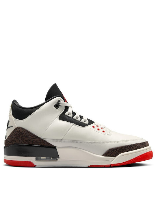 Air  3 Retro Мъжки Сникърси Бели