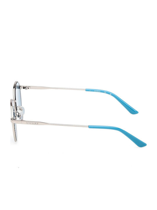 Guess Unisex Ochelari de soare cu Ramă Gri și Lentile Gri