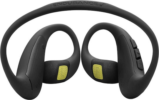 JBL Endurance Pace Отворено ухо Безжични слушалки Акустики с Устойчивост на изпотяване Черно/Жълто