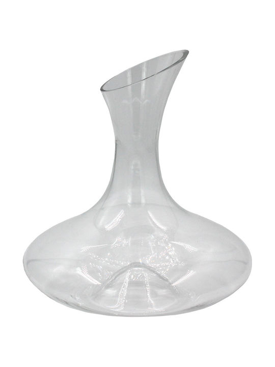 Keskor Стъклена Карафа за Сервиране на Вино 25см с Капачка 2100ml