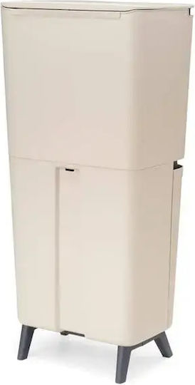 Brabantia Κάδος Απορριμμάτων Πλαστικός Μπεζ