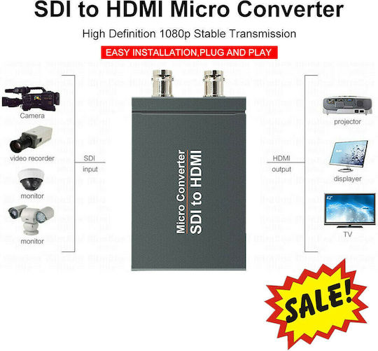 Микро конвертор SDI към HDMI към видео конвертор