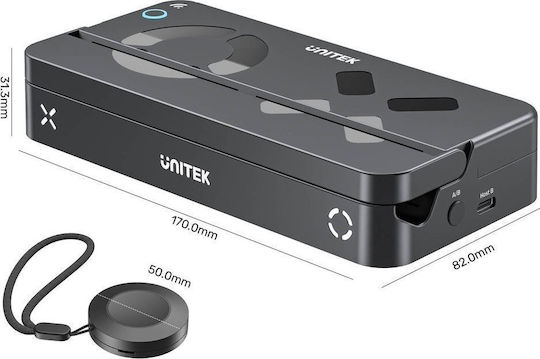 Unitek Ladestation Für Switch / Switch OLED Schwarz G1002G01
