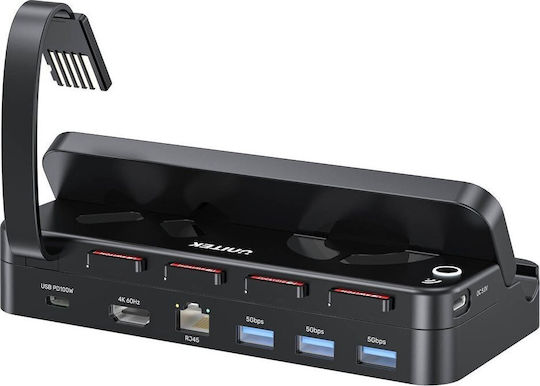 Unitek Ladestation Für Switch / Switch OLED Schwarz G1002G01