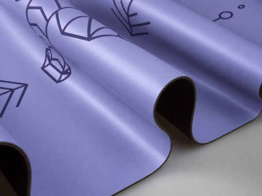 Yoga Mat Pu Pro Yoga Mat Gaja Lavender 183x68cm