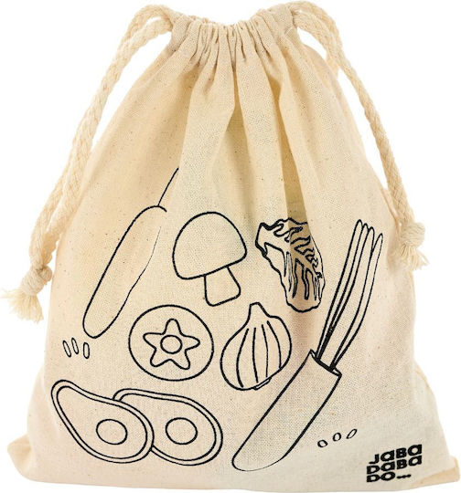 Jabadabado Vegetables in Bag 7 pcs Wooden