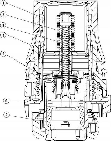 Danfoss Thermostatkopf Redia Rtd Eingebauter Sensor 0