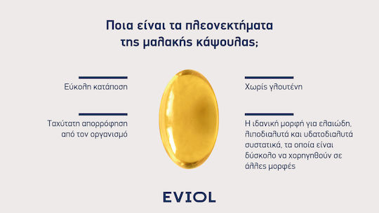 EVIOL Vitamin B12 Vitamin für die Gesundheit des Nervensystems 1000mg 30 Softgels