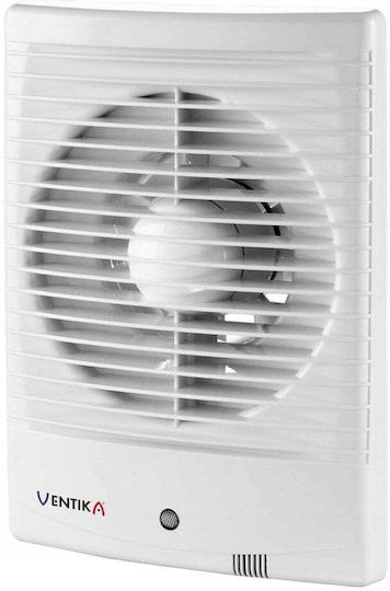 Ventika Wandventilator Badezimmer 100mm Weiß