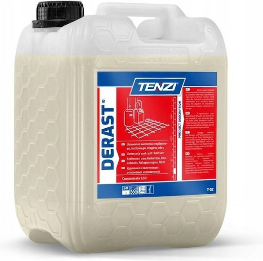 Tenzi Flüssiges Rost-Reinigungsmittel für Porzellan Böden & Kunststoff 10lt
