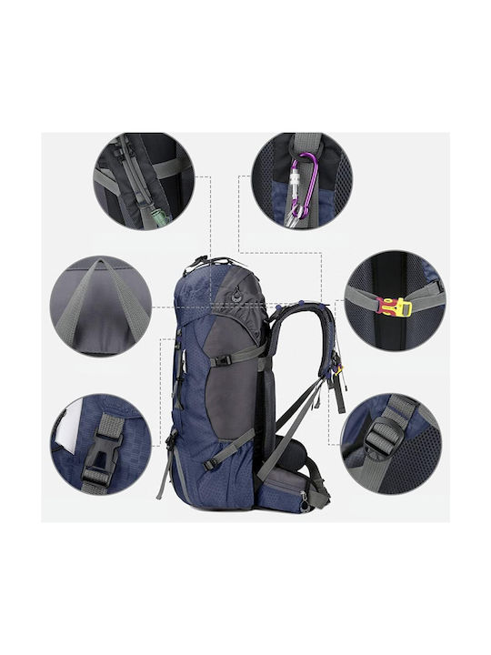 Northfinder Bergsteigerrucksack 40lt Grau Wandern