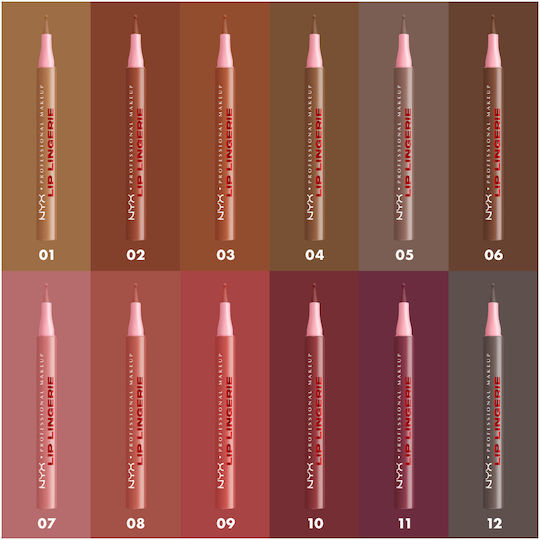 NYX Professional Makeup Lip Lingerie Lip Pencil 10 Up All Night