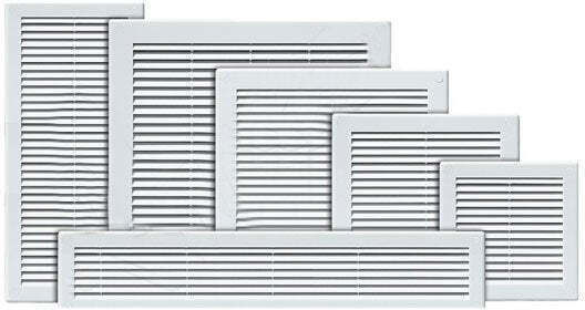 Awenta Vent Louver 20x30cm Rectangular with Sieve