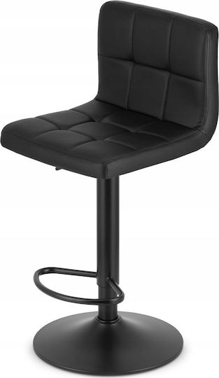Barhocker Prot mit Verstellbarer Höhe Schwarz Farbe 52x61x42cm
