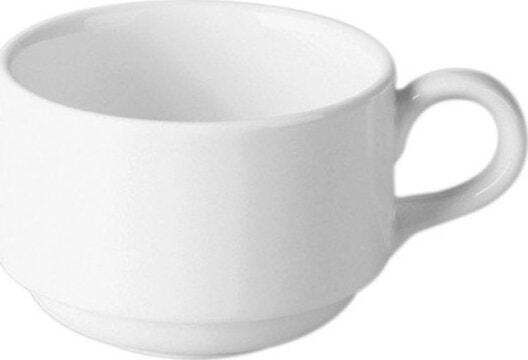 Rak Ceramics Banquet Coffee Cup Made Of White Porcelain 230ml