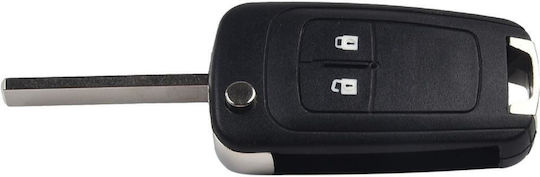 Carcasă Telecomandă Auto 2 Butoane Cu Lamă Compatibilă Opel Insignia Astra Corsa Zafira