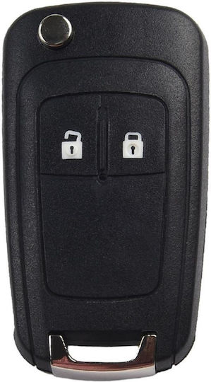 Carcasă Telecomandă Auto 2 Butoane Cu Lamă Compatibilă Opel Insignia Astra Corsa Zafira