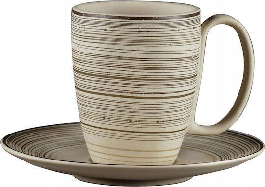 Rak Porcelain Earth Argila Larissa Servierplatte Für Wüste Mit Durchmesser 17cm