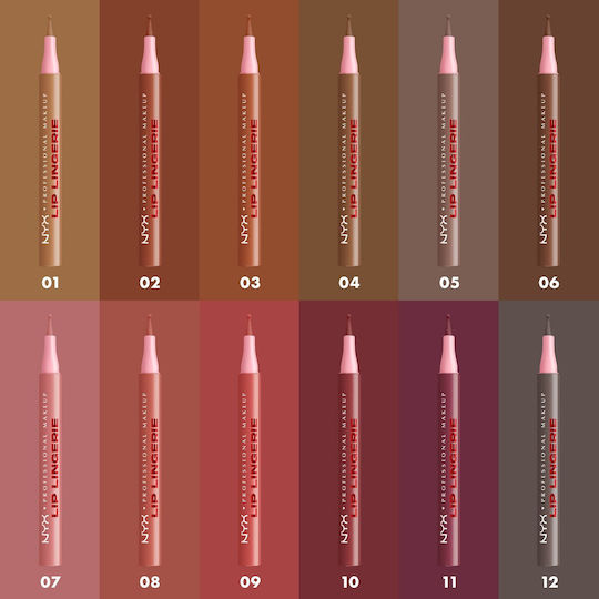 NYX Professional Makeup Lip Lingerie Lip Pencil 09 Send Nudes