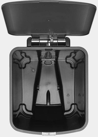 Brabantia Кошче за боклук Пластмасово с педал 25 л Сив