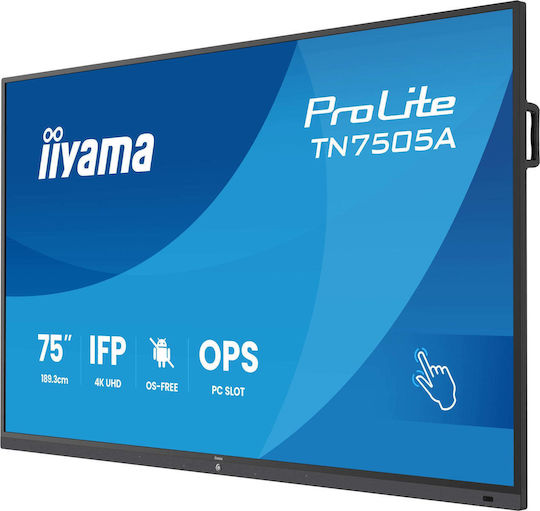 Iiyama TN7505A-B1AG Public Display 74.5" 4K UHD