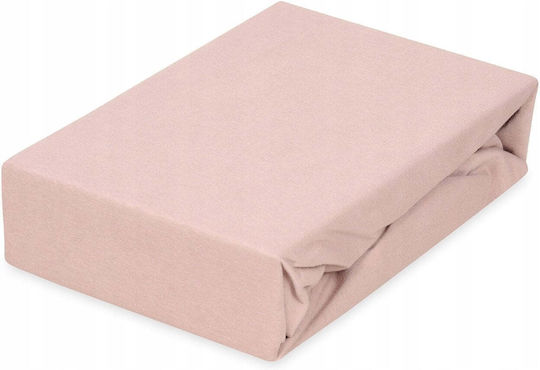 Matex Double Bed Sheet With Rubber Hugger 140x190cm Pink