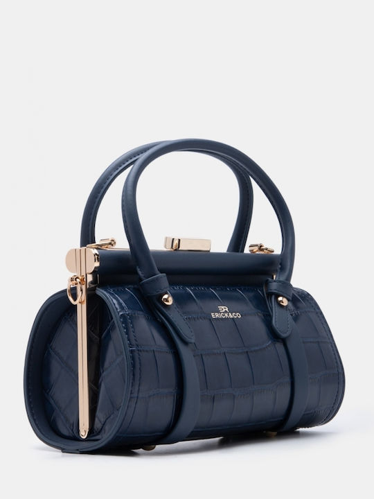 Women's Barrel Bag Navy Blue