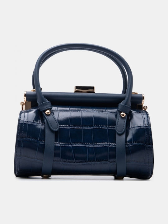 Women's Barrel Bag Navy Blue