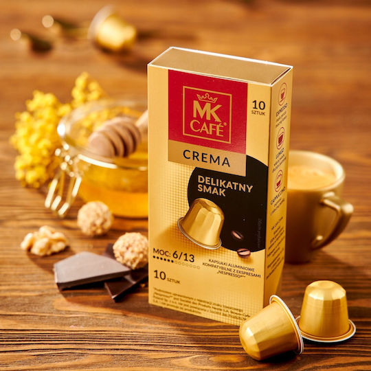 Strauss Coffee Espresso Kapseln Karamell Kompatibel mit Maschine Nespresso 10 Stück