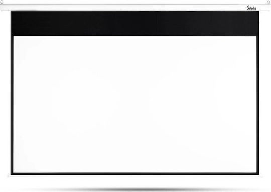 Silelis Electric Projection Screen Projector Ceiling 4:3 / 100"