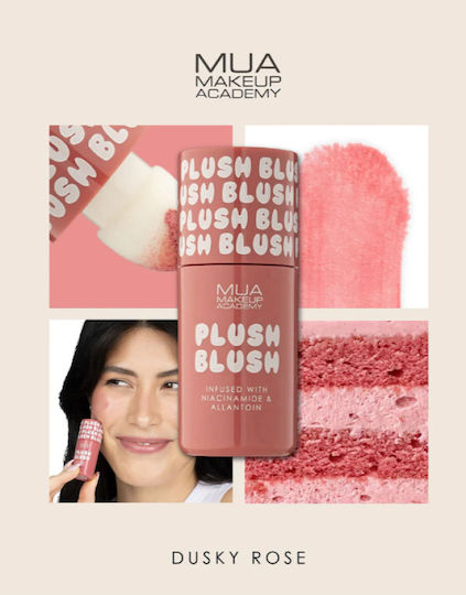 MUA Plush Blush Flüssiges Rouge Dusky Rose 4.2ml