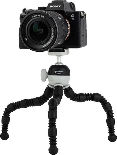 Fotopro Kamerastative mit Kugelförmiger Kopfart bis 4,5cm und Maximale Belastung 2kg