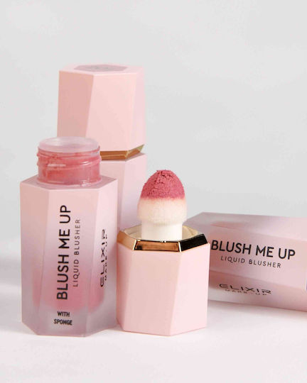 Elixir Blush Me Up Flüssiges Rouge & Blush 203 Braune Rosa 7g 6ml