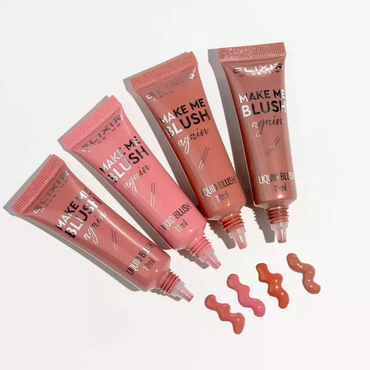 Elixir Make Me Blush Again Liquid Ρουζ 100 Baby Pink 12ml