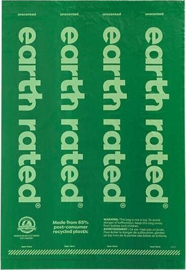 Earth Rated Οικολογικές Σακούλες Περιττώματα Σκύλου 8x15 Τεμ