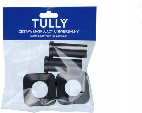Invena Tully Abdeckungsset Schwarz Tzm C