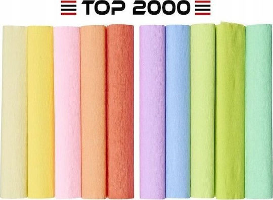 Top-2000 Картон Флорален 25x200 см Червен